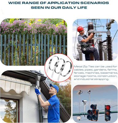 316, 304 Steel Cable Tie Wrap