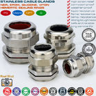 Weatherproof & Waterproof NPT Cable Glands (Cord Grips | Cable Grips) IP68 Stainless Steel Type 304, 316, 316L