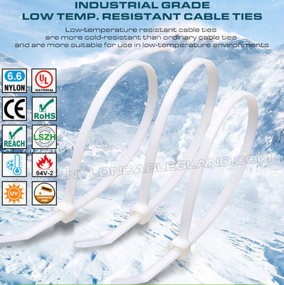 -40°C, 150x3,6 mm, câble résistant au froid, nylon 6,6